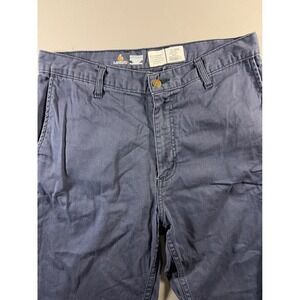 LAPCO FR Work Pants Mens 34x32 Navy Blue Flame Resistant Cotton NFPA 2112 CAT2